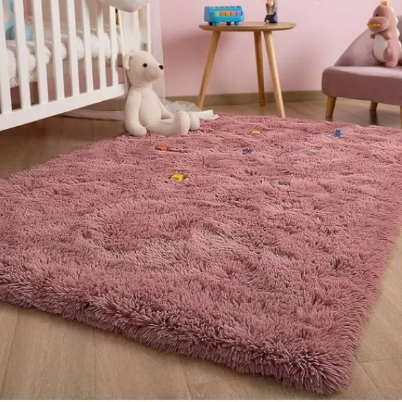 NEW - Plush Super Soft Rug - Picture 1 of 2